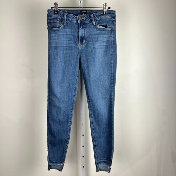 Just Black Jeans Size 27 |‎ Made in USA | Frayed Hem & Sass Included - Picture 2 of 14